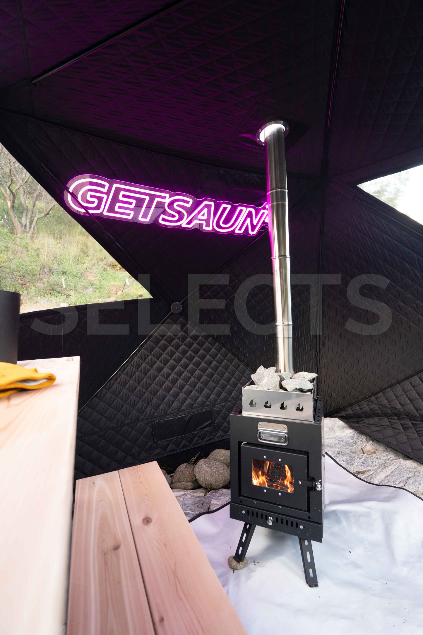 Sauna Tent Stove