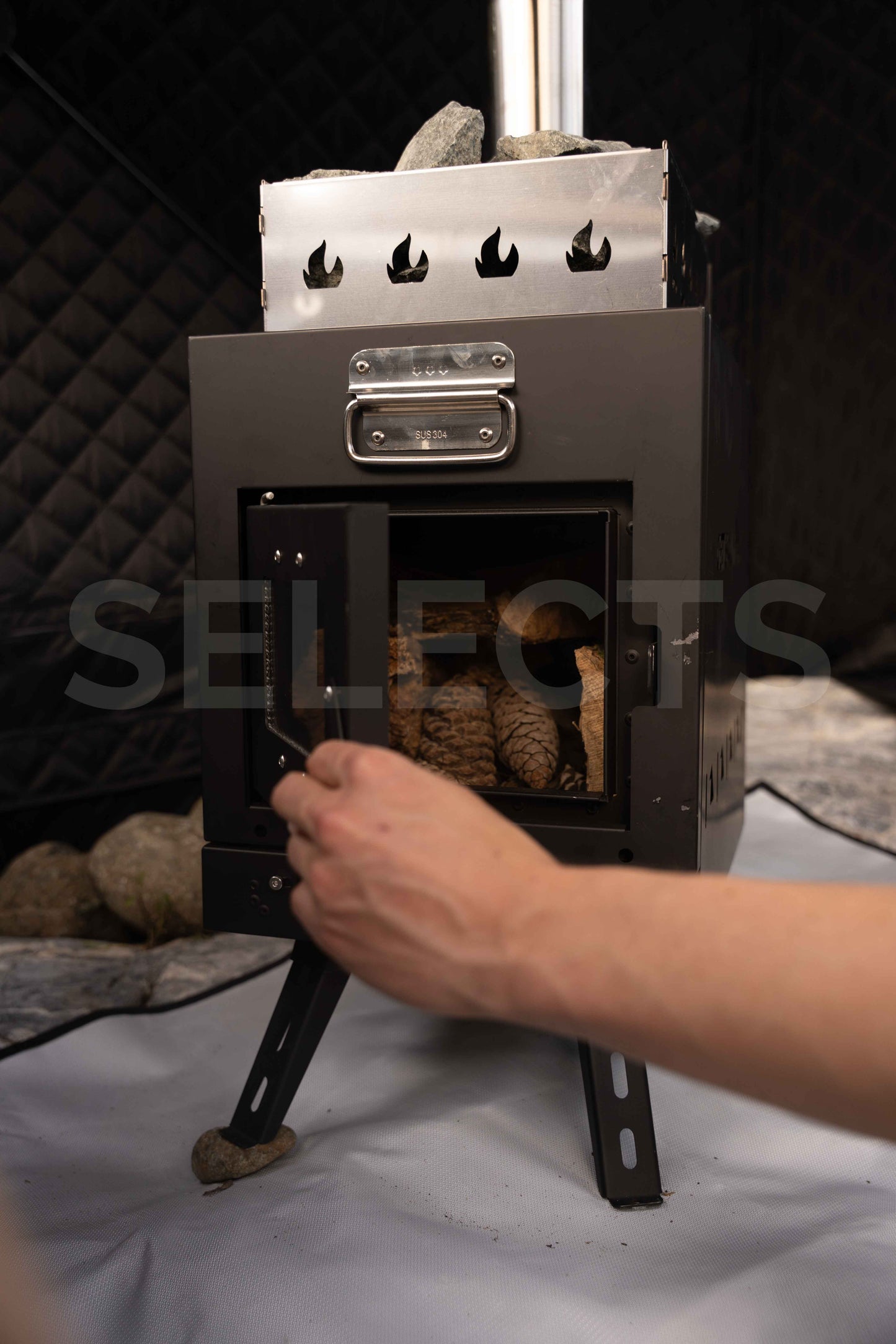Sauna Tent Stove